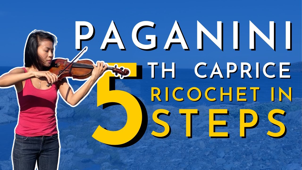 Paganini Caprice No. 5 Ricochet Tutorial | Lynn Kuo