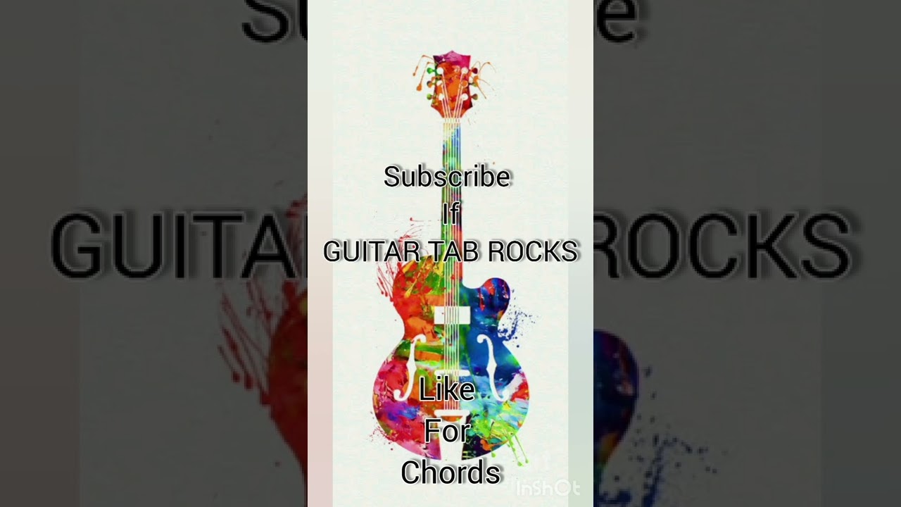 Subscribe For Guitar Tabs Like For Chords shorts