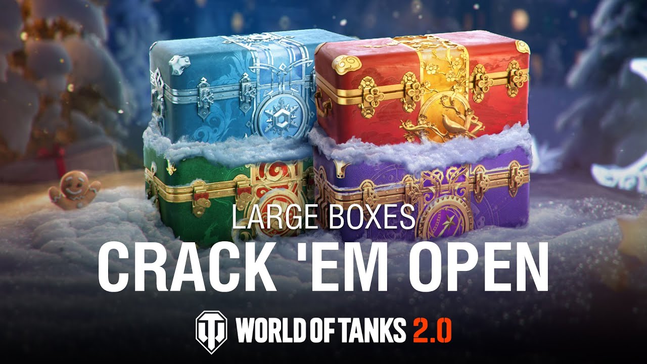 Unwrap Your Large Boxes! Tier X Tanks Included! | World of Tanks