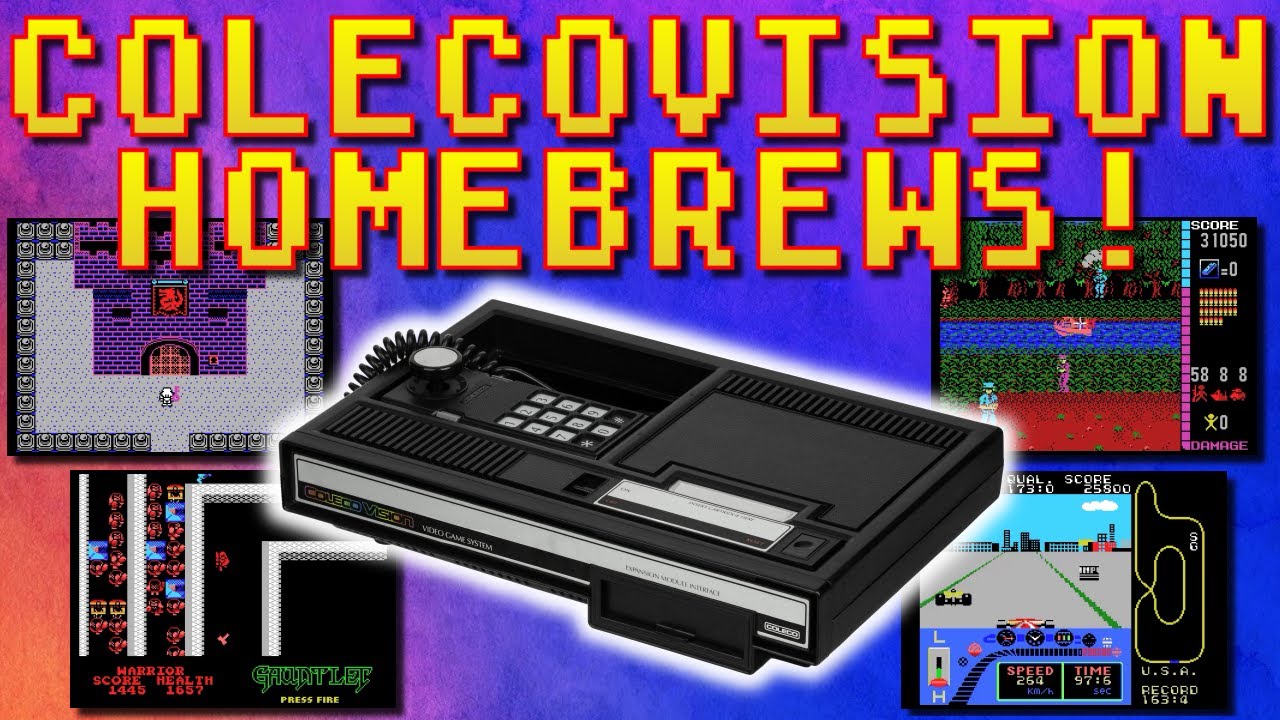 *45* домашних напитков и конверсий ColecoVision!!