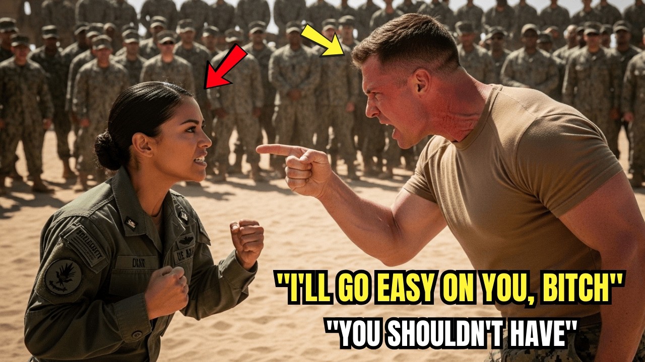 He Called Her 'Sweetheart' — Then She Knocked Him Out Cold in Front of His Entire Unit