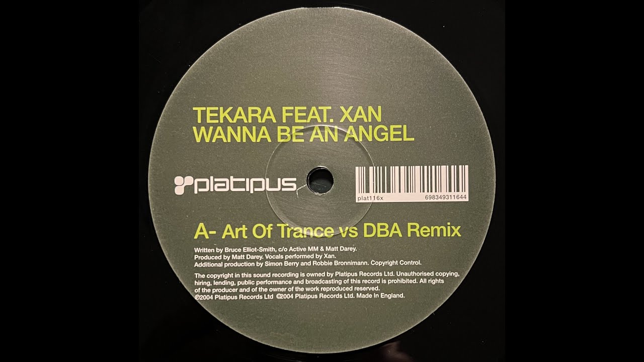 Tekara feat Xan - Wanna Be An Angel (Art Of Trance vs DBA Remix) 2004