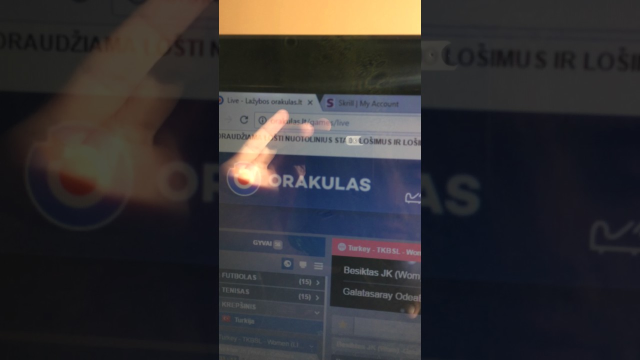 statymai orakule