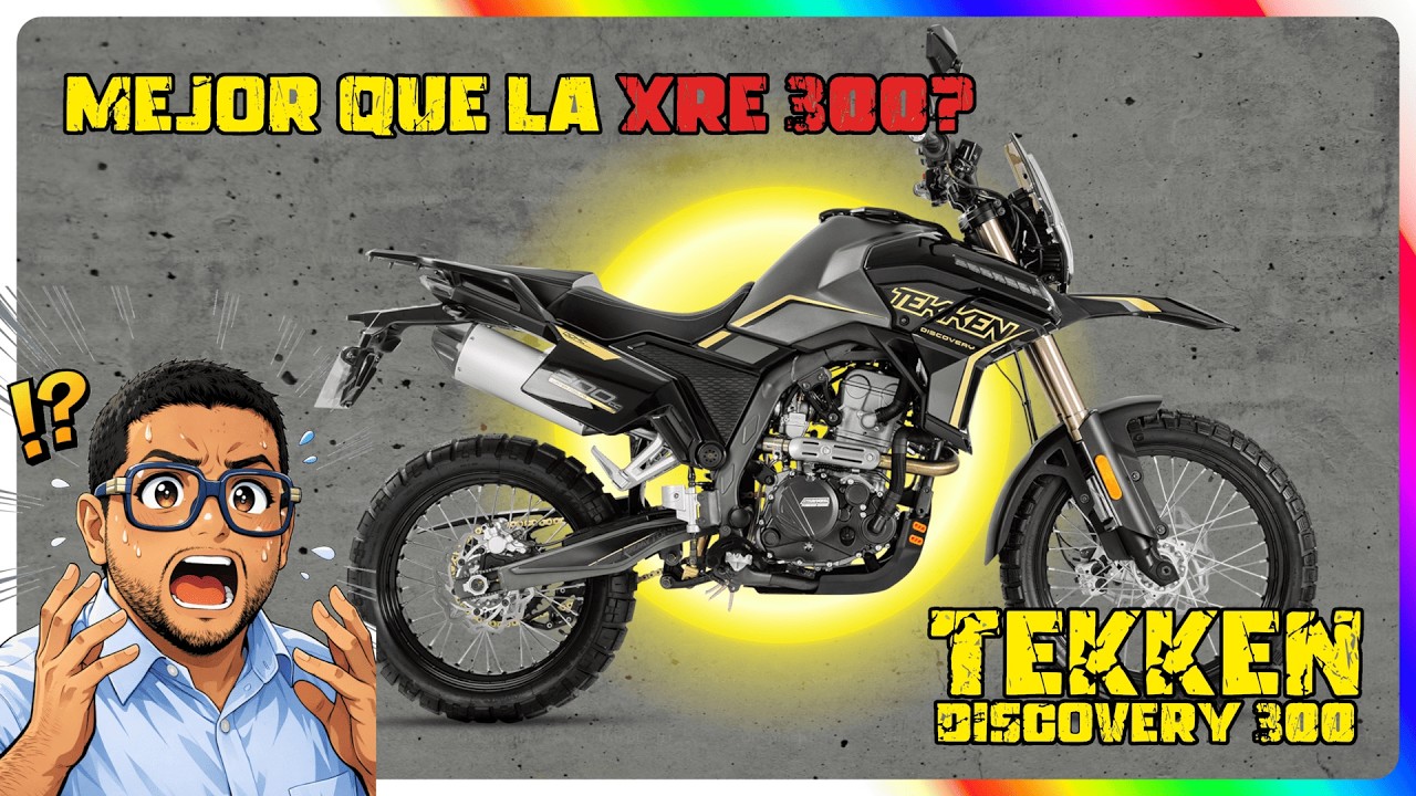 ¿La Tekken definitiva? Esta 300 se atreve a competir con la XRE 300