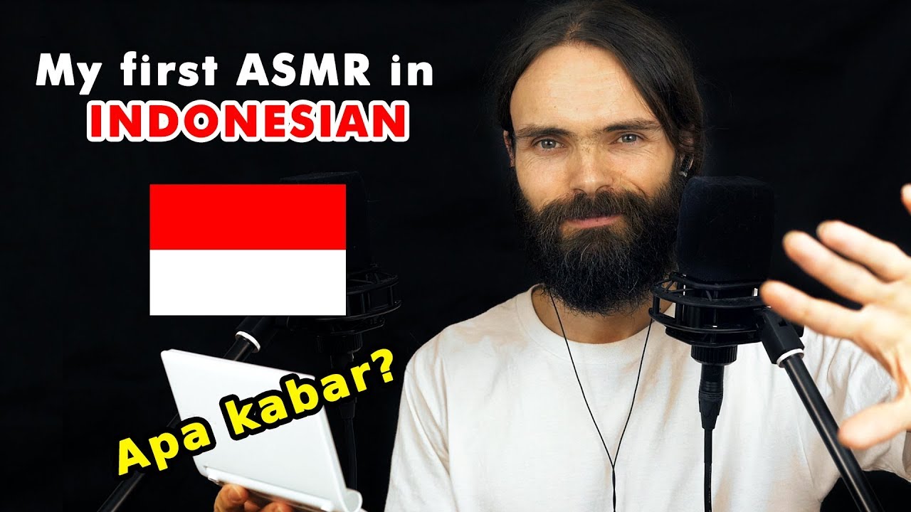 My first ASMR video in Indonesian (Bisikan, asmr bahasa Indonesia, untuk tidur, a few triggers)