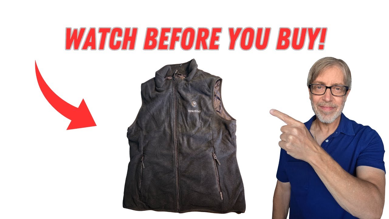 Venustas Men’s Fleece Heated Vest with Battery Review