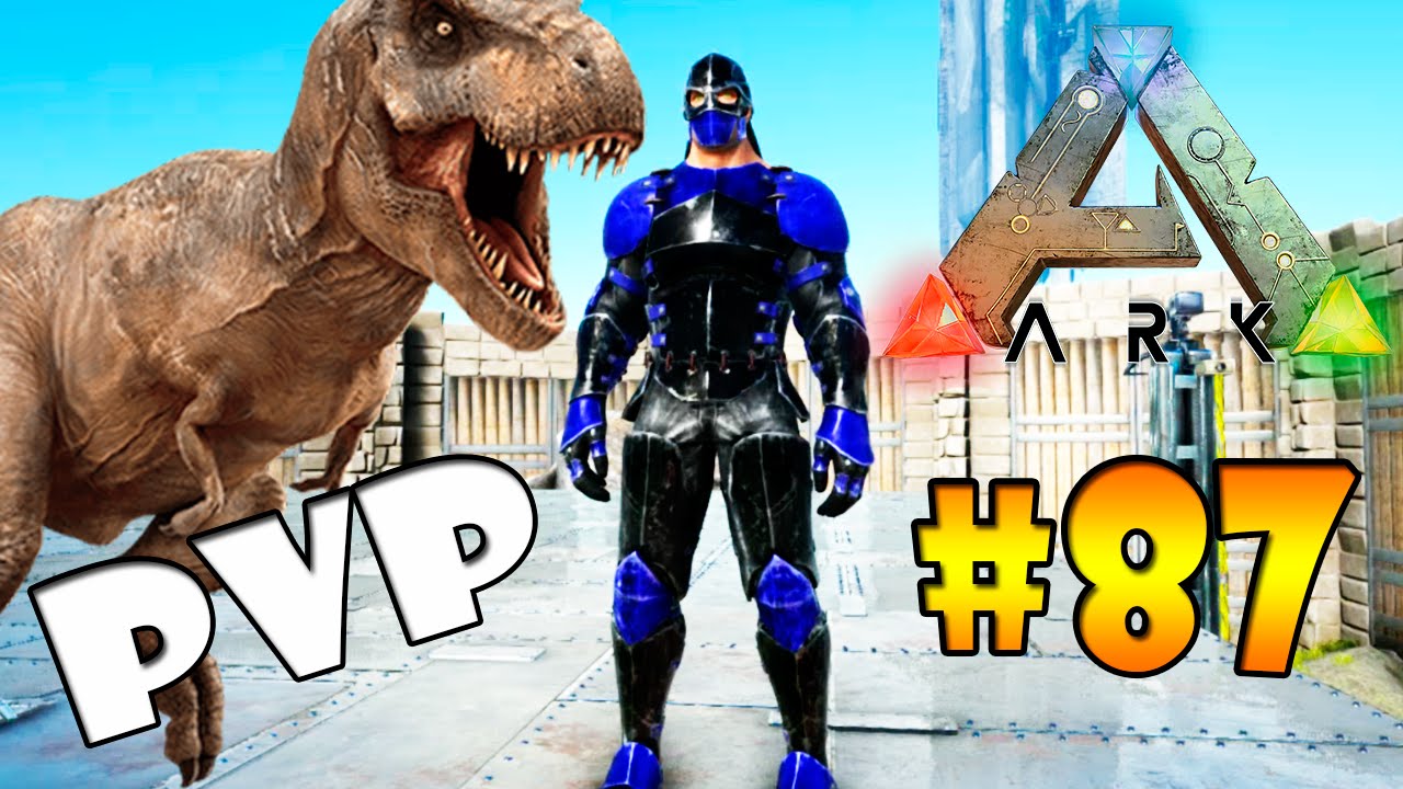 PVP Contra SPINO, REX, BRONTO e SENTRY #87 -  Ark Survival Evolved Multiplayer