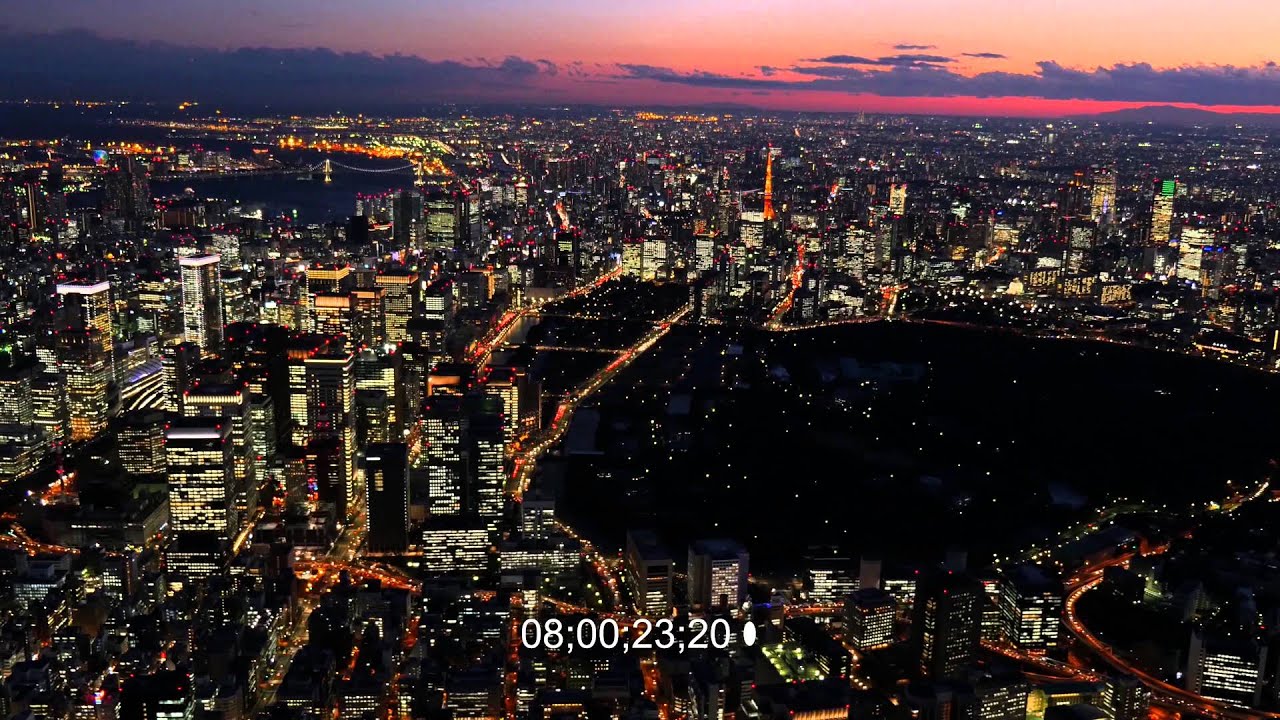 4K東京空撮素材　Tokyo Aerial 4K footage