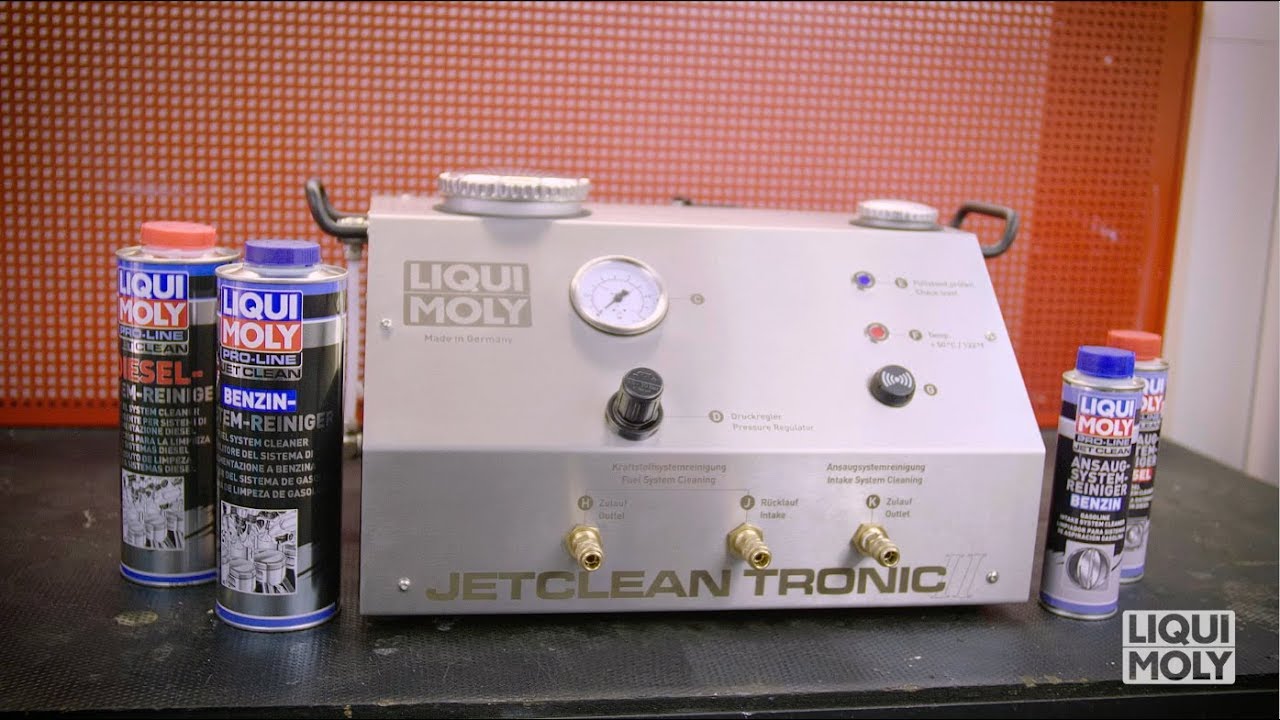 LIQUI MOLY Jetclean Tronic II - Professional cleaning device for injection systems. (Art. Nr. 29001)