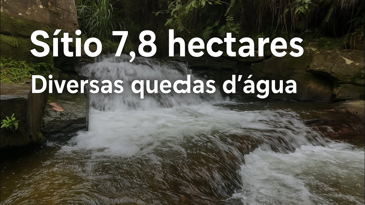 SÍTIO 7,8 HECTARES EM PINDAMONHANGABA (590 MIL)