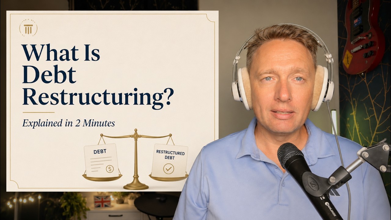 What is debt restructuring? Explained in 2 minutes.