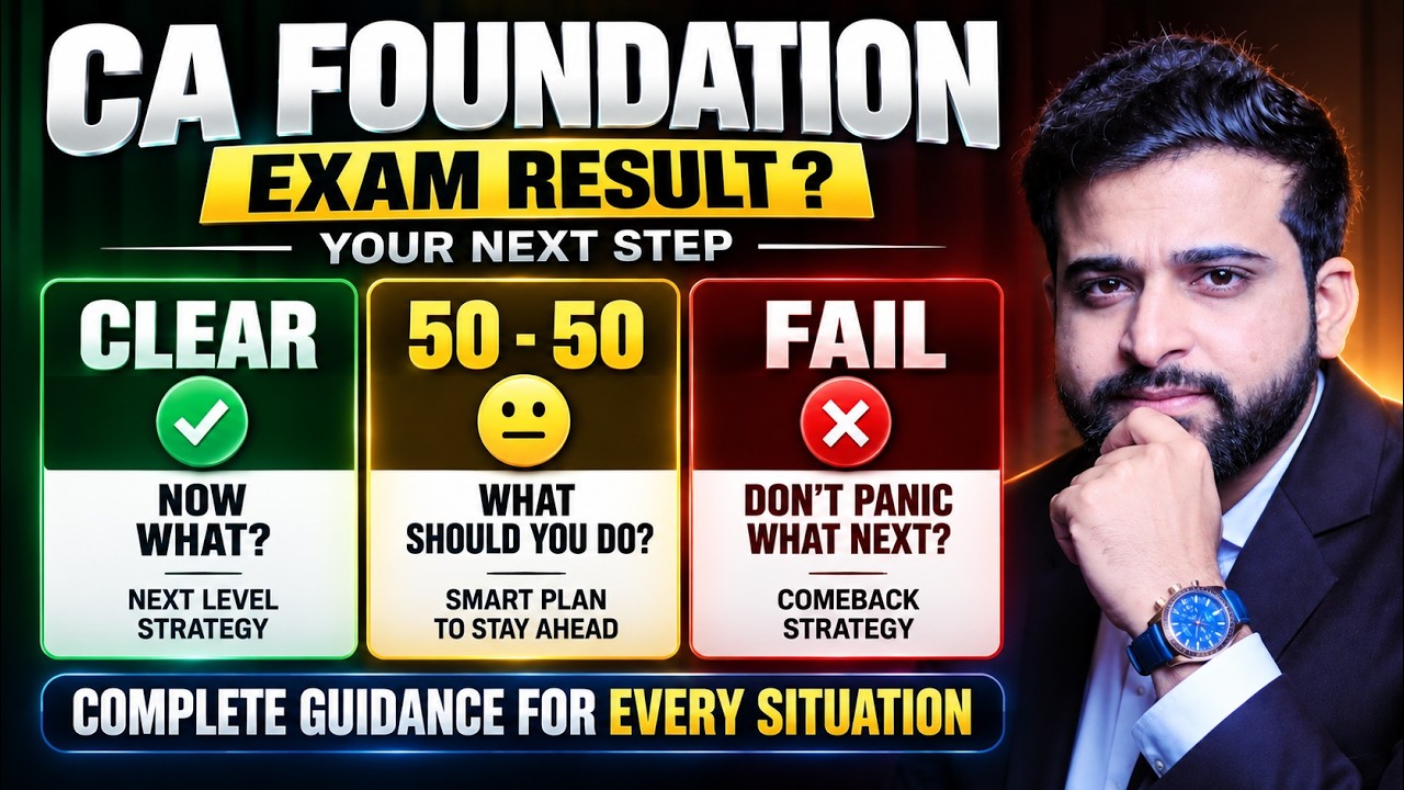 WHAT AFTER CA FOUNDATION SEP 26 | CA FOUNDATION JAN 27 | CA INTER SEP 27 | ARJUN CHHABRA |