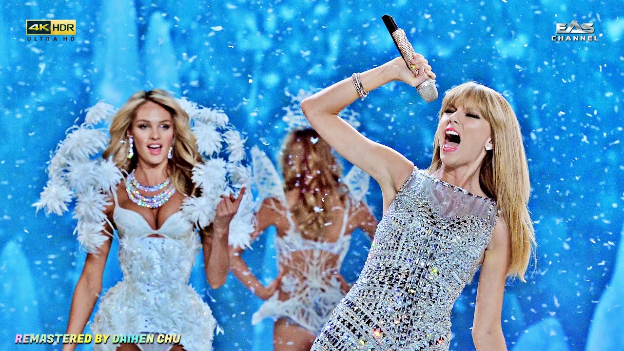 [Remastered 4K] I Knew You Were Trouble - Taylor Swift &bull; #VSFashionShow 2013 &bull; EAS Channel