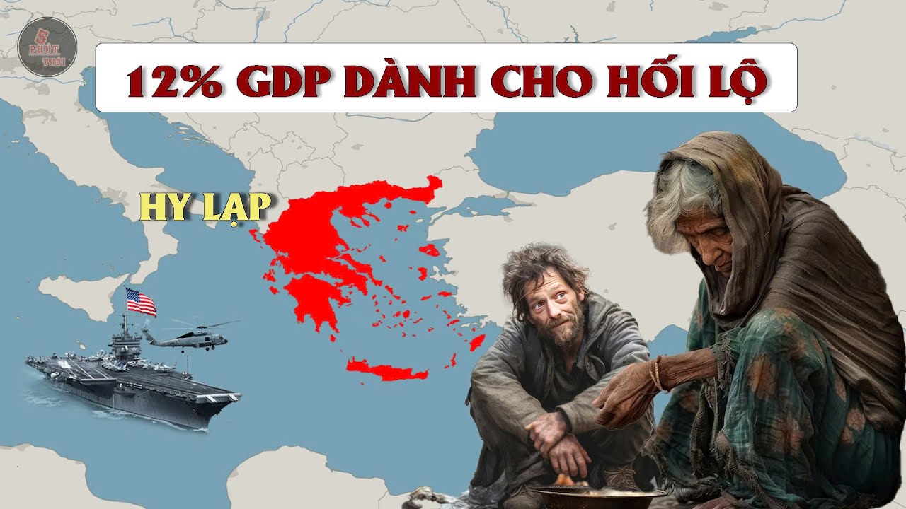TẠI SAO HY LẠP NGHÈO NHẤT CHÂU ÂU | Từ đất nước giàu có, đến gói cứu trợ gần 500 tỷ USD của Châu Âu