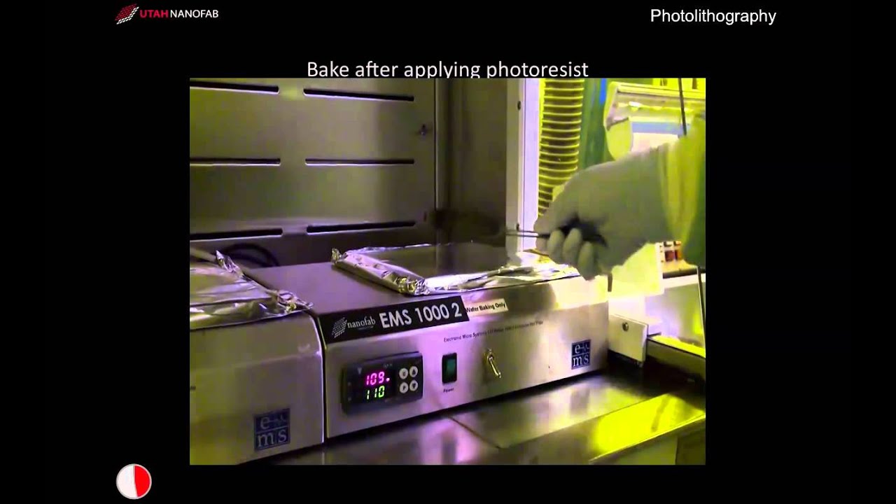 NanoManufacturing Processes : Photolithography.  Utah Nanofab