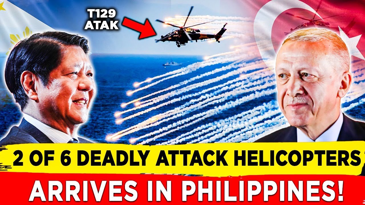 Philippines Receives Deadly ATAK 129 Attack Helicopters To Deter China in WPS!