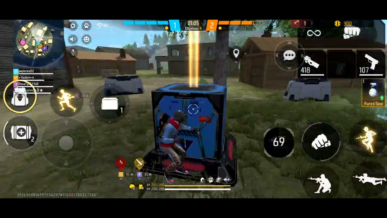Jugando free fire sin hablar
