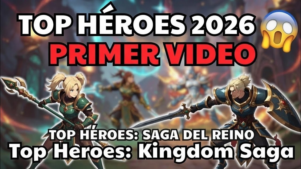¡MIERDA! Top Heroes es ADICTIVO – Top 10 HÉROES que te LLEVAN al TOP 1 FÁCIL