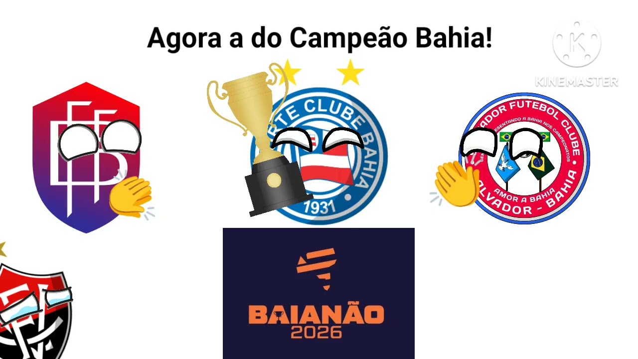 Campanha do Bahia e do Vitória no Baianão 2026 | Feito por Salvador FC