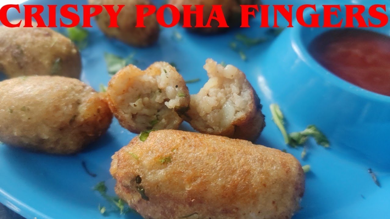 CRISPY POHA FRIES || KAVITA KI RASOI ||