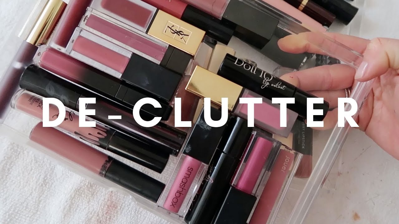 HUGE MAKEUP STORAGE DE CLUTTER || STYLE LOBSTER