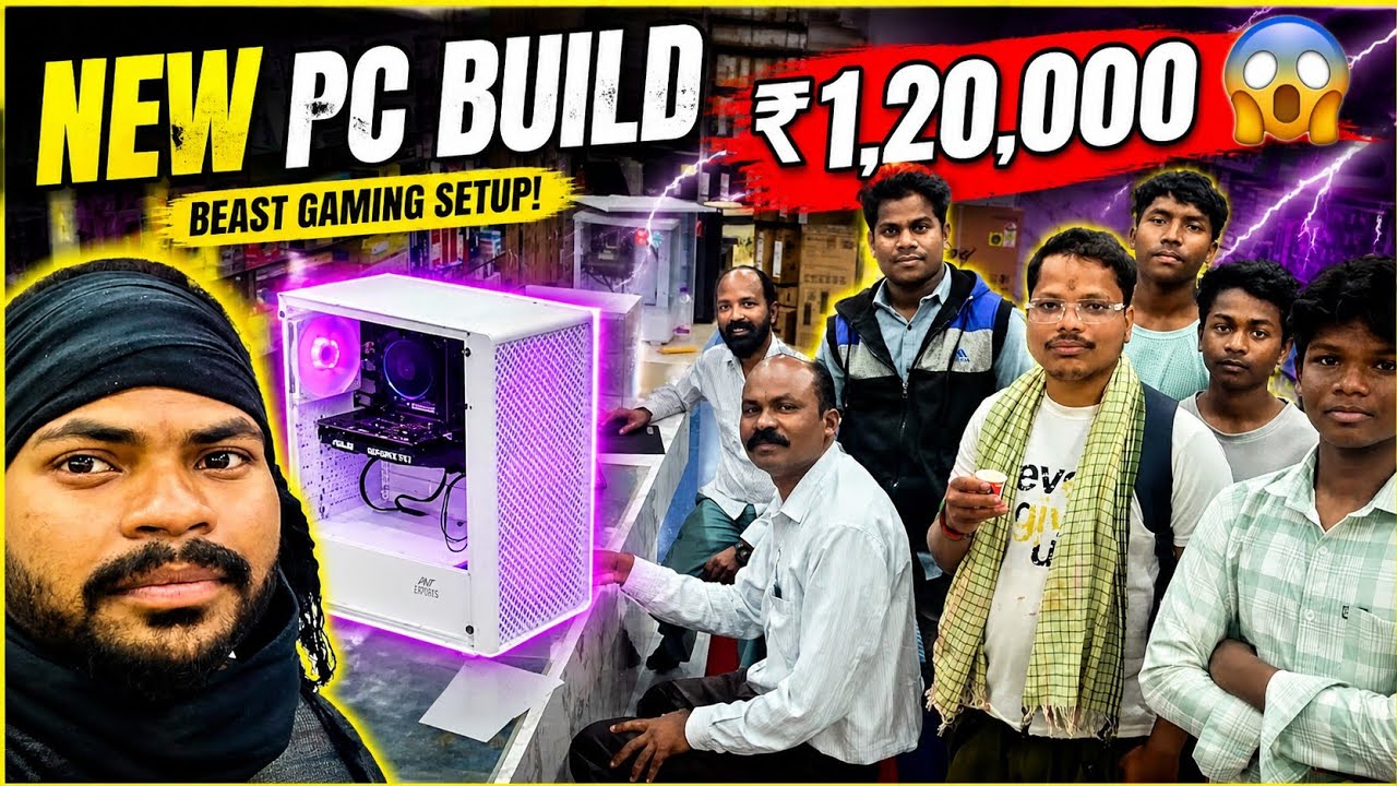 New pc build for 1 lakh 20 hajar jagdalpur bastar @bastarseries surmay studio pandeguda 