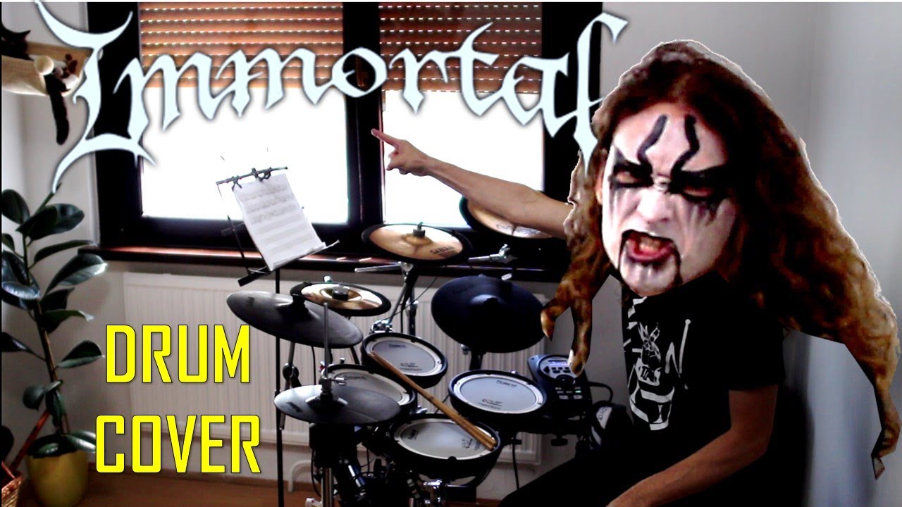 IMMORTAL drum cover - The Unsilent Storms In The North Abyss