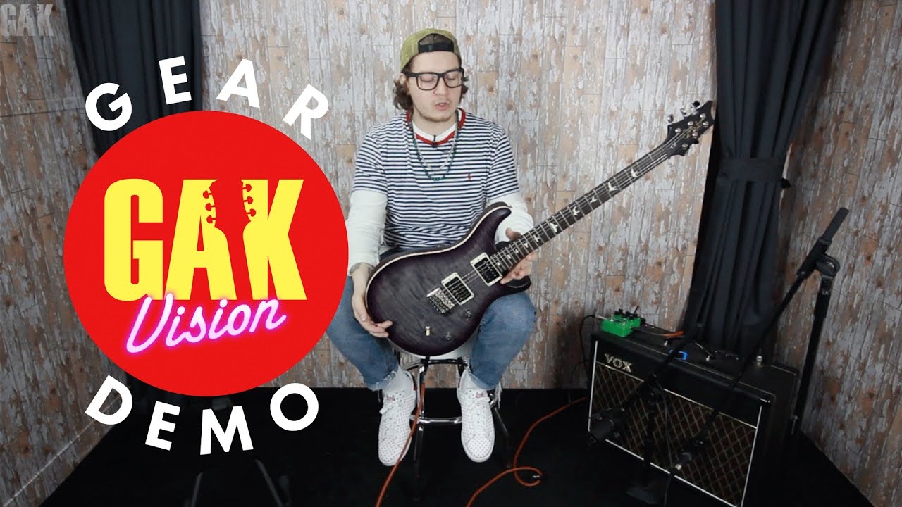 GAK DEMO : PRS CE24 Satin LTD Edition Electric Guitar