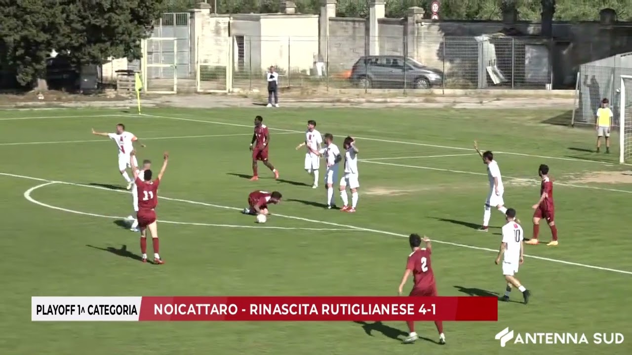 1 GIUGNO 2025 - PLAYOFF 1^ CATEGORIA: NOICATTARO - RINASCITA RUTIGLIANESE 4-1