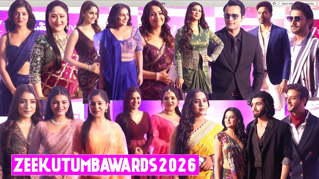 Zee Kutumb Awards 2026 Nomination Party was all about glamour, gratitude