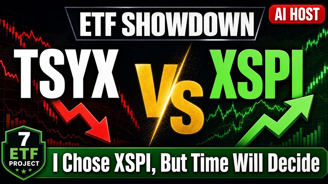 TSYX vs XSPI: I Chose XSPI, But Time Will Decide [AI Host] | 7 ETF Project