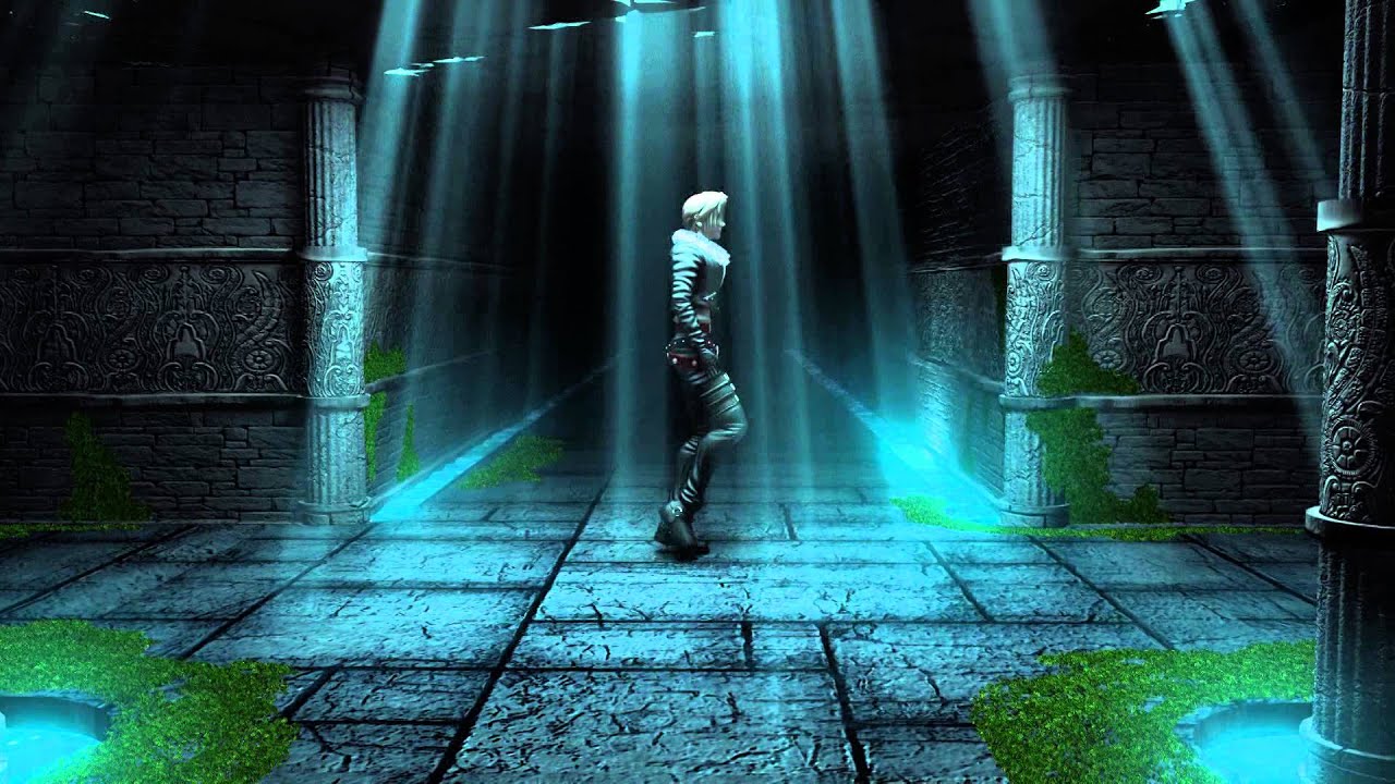 Final fantasy VIII - 3D animation - Squall is lost
