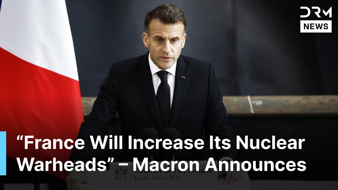 Macron Announces France's Nuclear Arsenal Increase, Unveils Forward Deterrence Doctrine | AC1N
