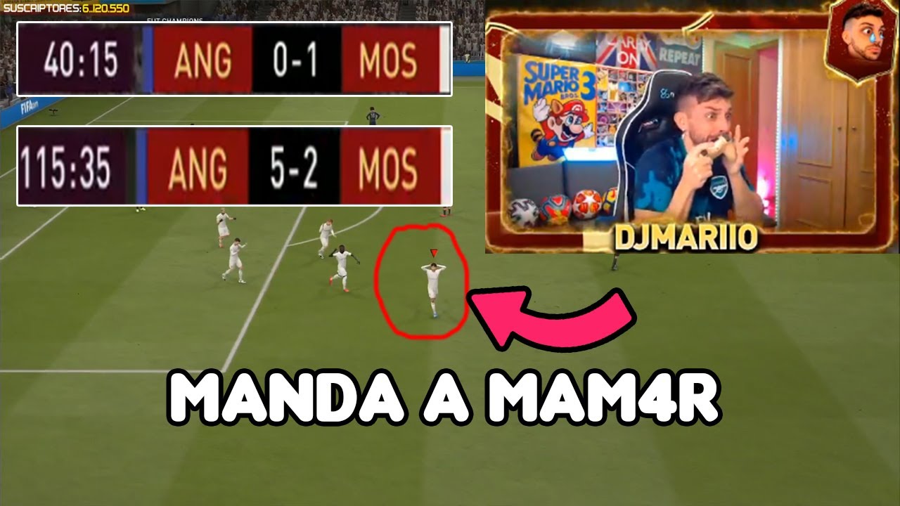 DjMaRiiO MANDA A MAM4R Y LUEGO LE GANAN 😂