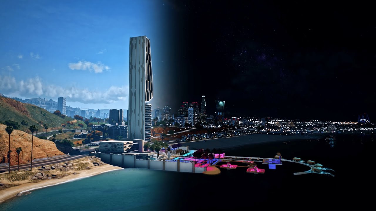 تصوير سينمائي ماب حزم في فايف ام 🗺🎥 GTA V FiveM Rockstar Editor Vip Map