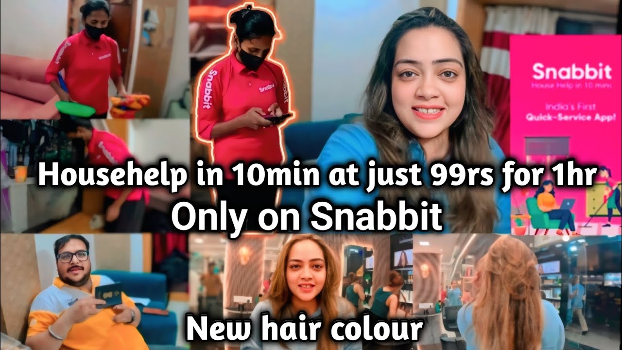 Snabbit se 10 Minute Me House Help Sirf ₹99 Me 😱|My Real Experience with Snabbit App#yt#youtube#vlog