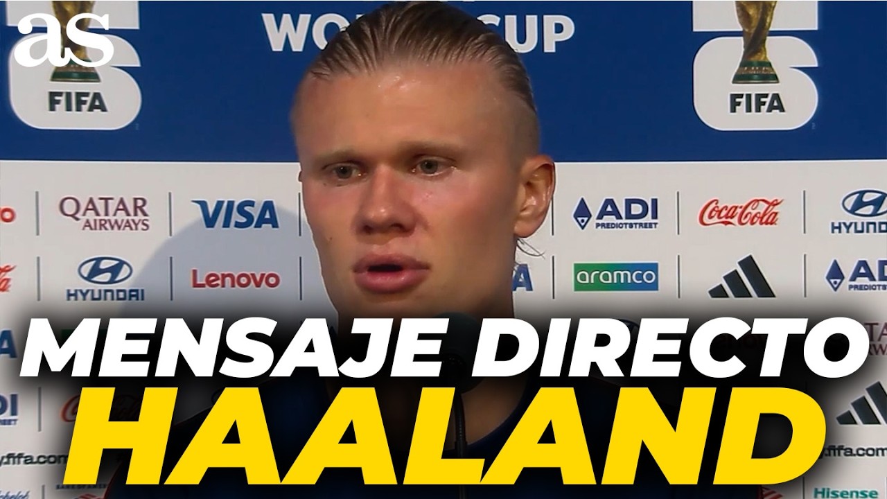 HAALAND ES REALISTA CON NORUEGA | &ldquo;EL MUNDIAL NO ES POSIBLE&rdquo;