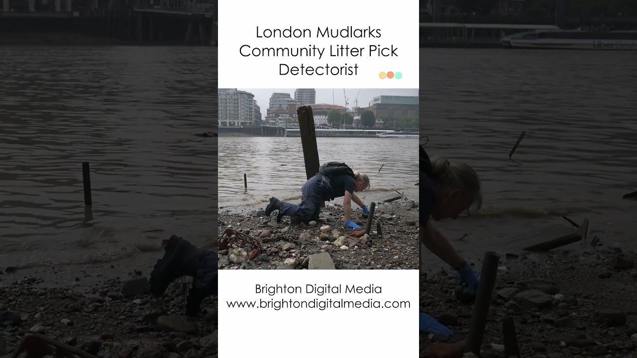 London Mudlarks PT1 #london  #mudlark #mudlarking  #detectorismo   #riverthames #thamesfestival