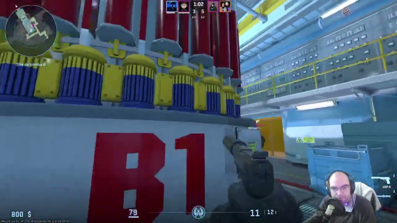 Csgo2 c partis oula toujours nul #15 avec jason (Part 3/6)