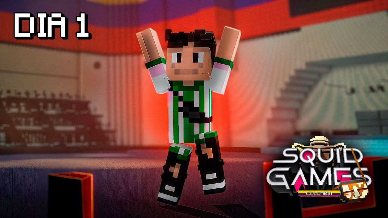 SOBREVIVÍ A EL PRIMER DIA DE LOS SQUID GAMES COLOMBIANOS 😍