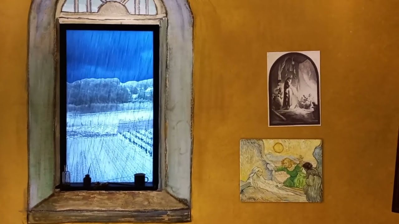 (VJPC 10 02 CU VX MX) Exposici&oacute;n im&aacute;genes. Cuadros. Vincent Van Gogh. La noche estrellada