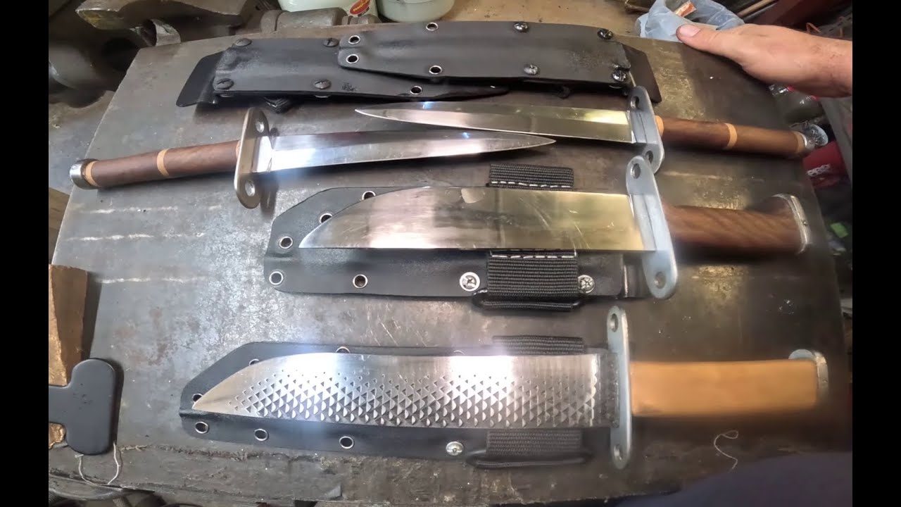 Making knives and daggers
