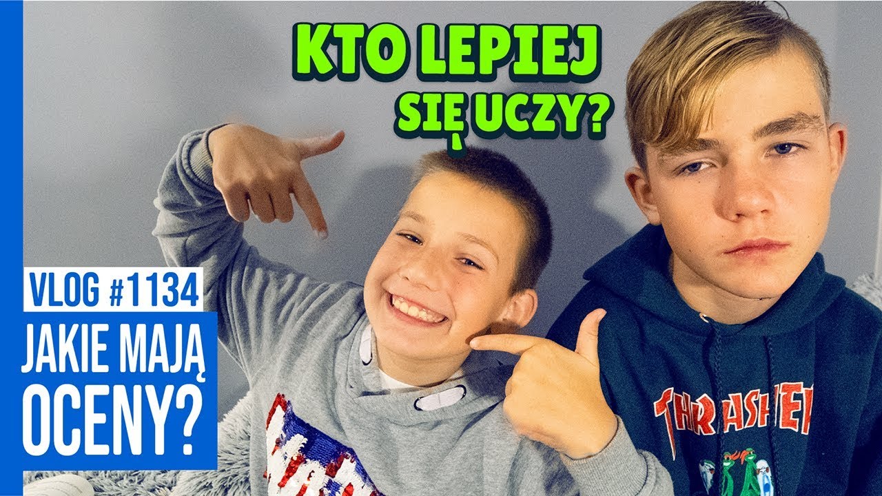JAKIE MAJĄ OCENY MILO I MARCEL ... dzisiaj  / VLOG #1134