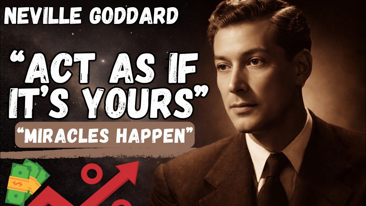 Neville Goddard Motivation | Act As If It’s Yours