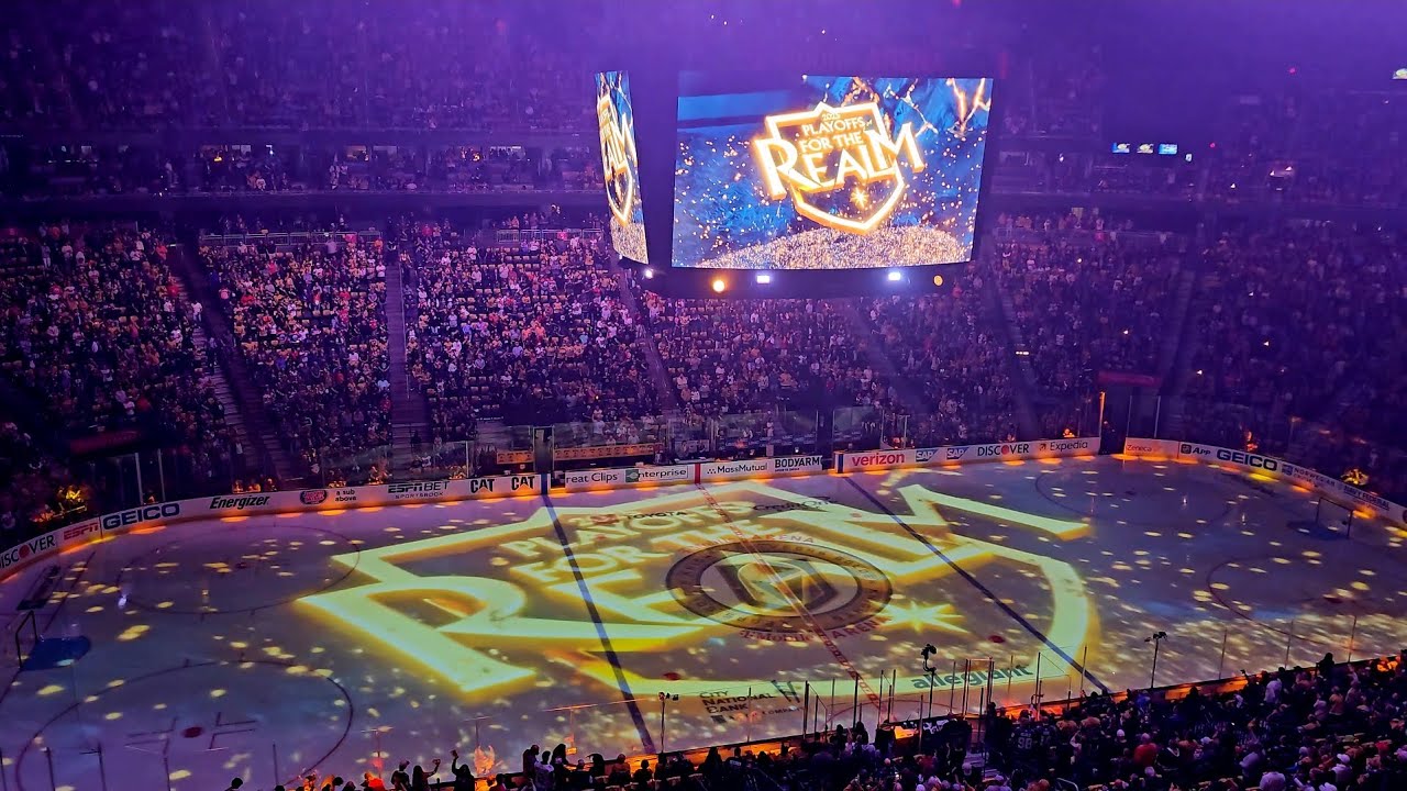 Vegas Golden Knights vs Edmonton Oilers Round  2 Game 2 5/7/25 at T-Mobile Arena.
