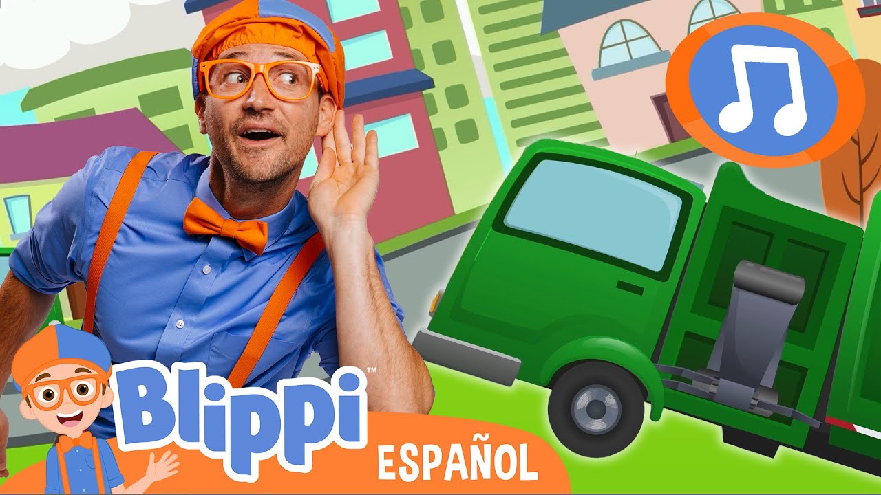 La Canción del Camión de Basura de Blippi 🎵 Blippi Español - Canciones para niños