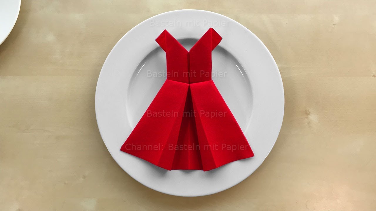 Платье из салфетки 👗