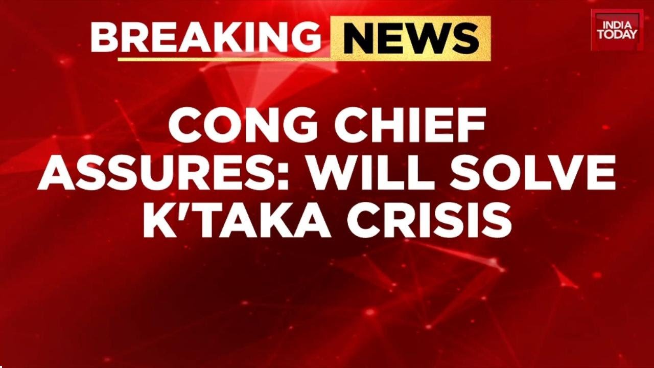 Karnataka Congress Crisis: Kharge Says High Command To Decide, Shivakumar Awaits Call