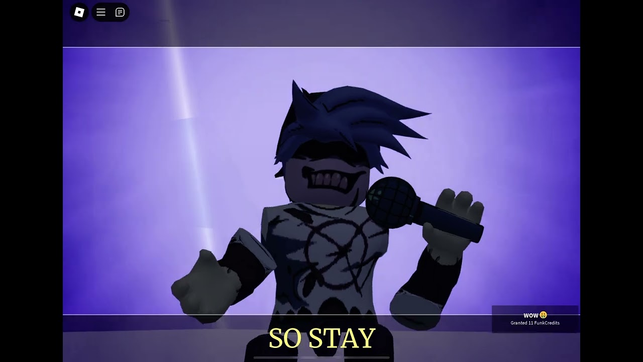 Silly Billy cutscene in Roblox