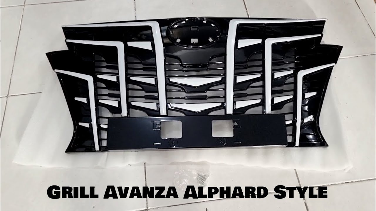 Review Grill Avanza dan Xenia Upgrade Alphard Style Variasi Import